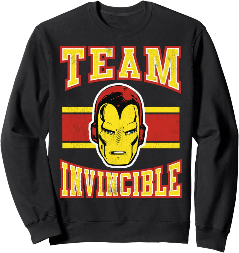 Marvel Avengers Iron Man Team Invincible Logo Sweatshirt
