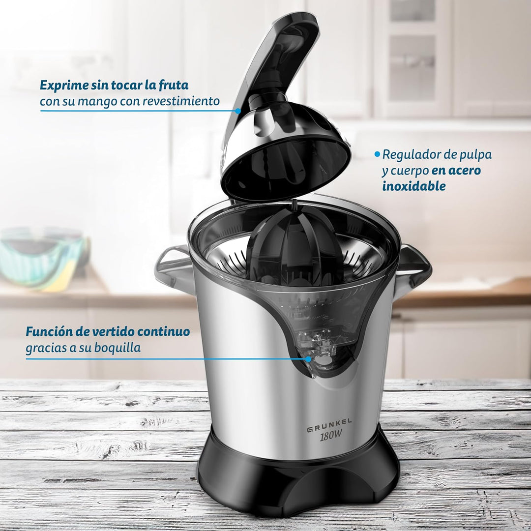 Grunkel XP-200 Pad Citrus Juicer Stainless Steel