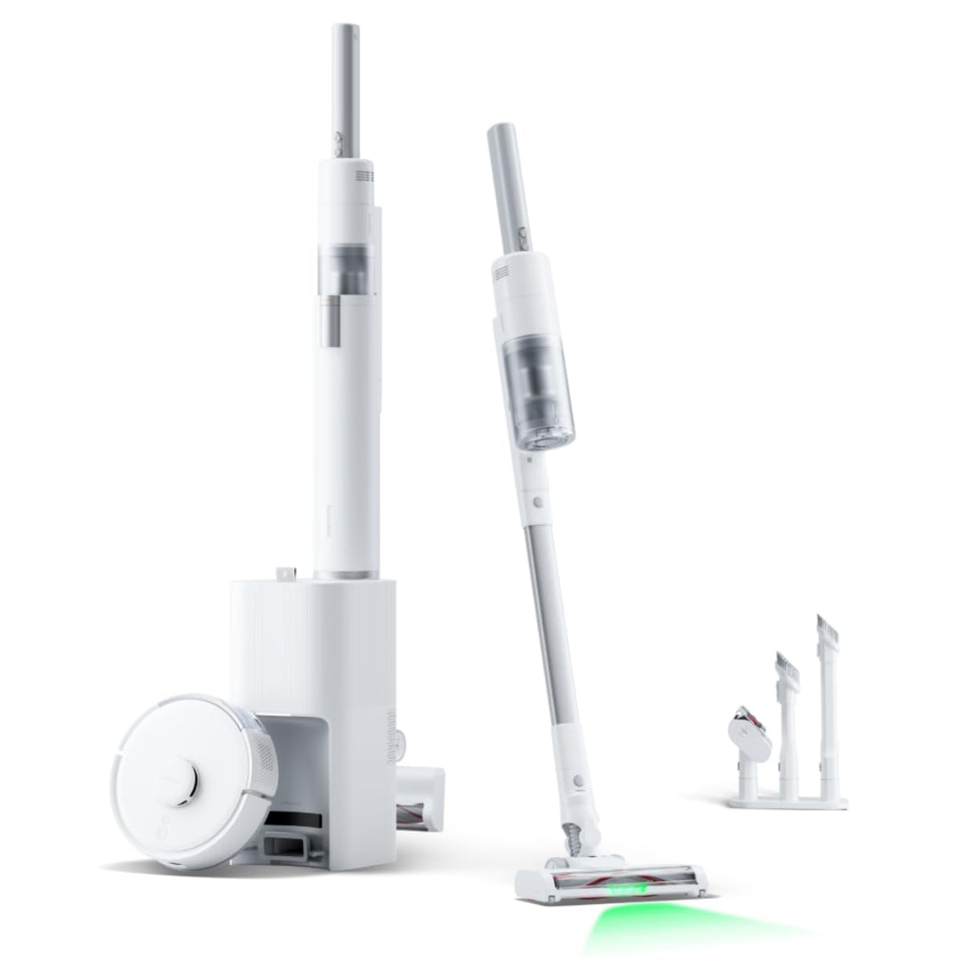 SwitchBot K10+ Pro Combo Robot Vacuum Con Dual Auto-Empty Dock per 70 giorni di pulizia, Aspirapolve