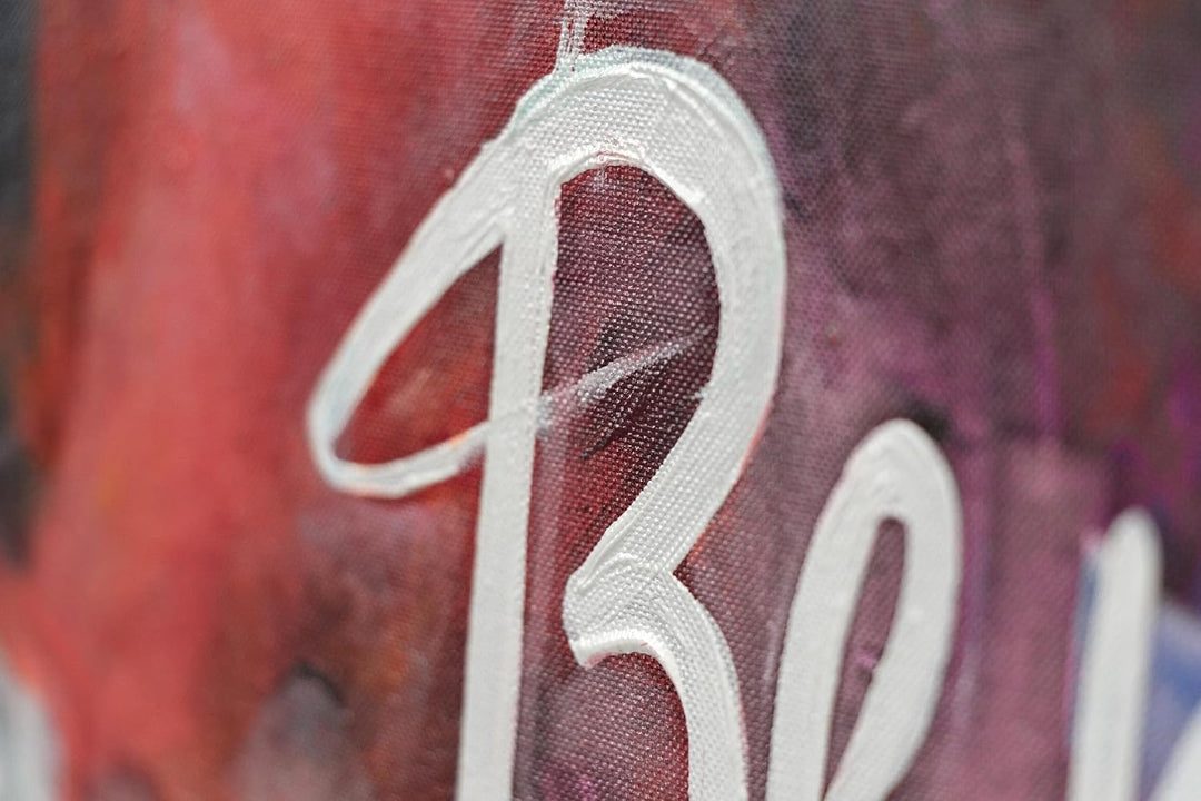 YS-Art Abstrakt Design Acryl Gemälde auf Leinwand Berlin handgemalt Wandbilder Wohnzimmer modern Woh