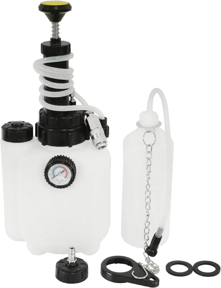 echtools 3L Bremsenentlüftungsgerät Auto Bremsenentlüfter Bremsflüssigkeitswechselgerät mit 1L Absau