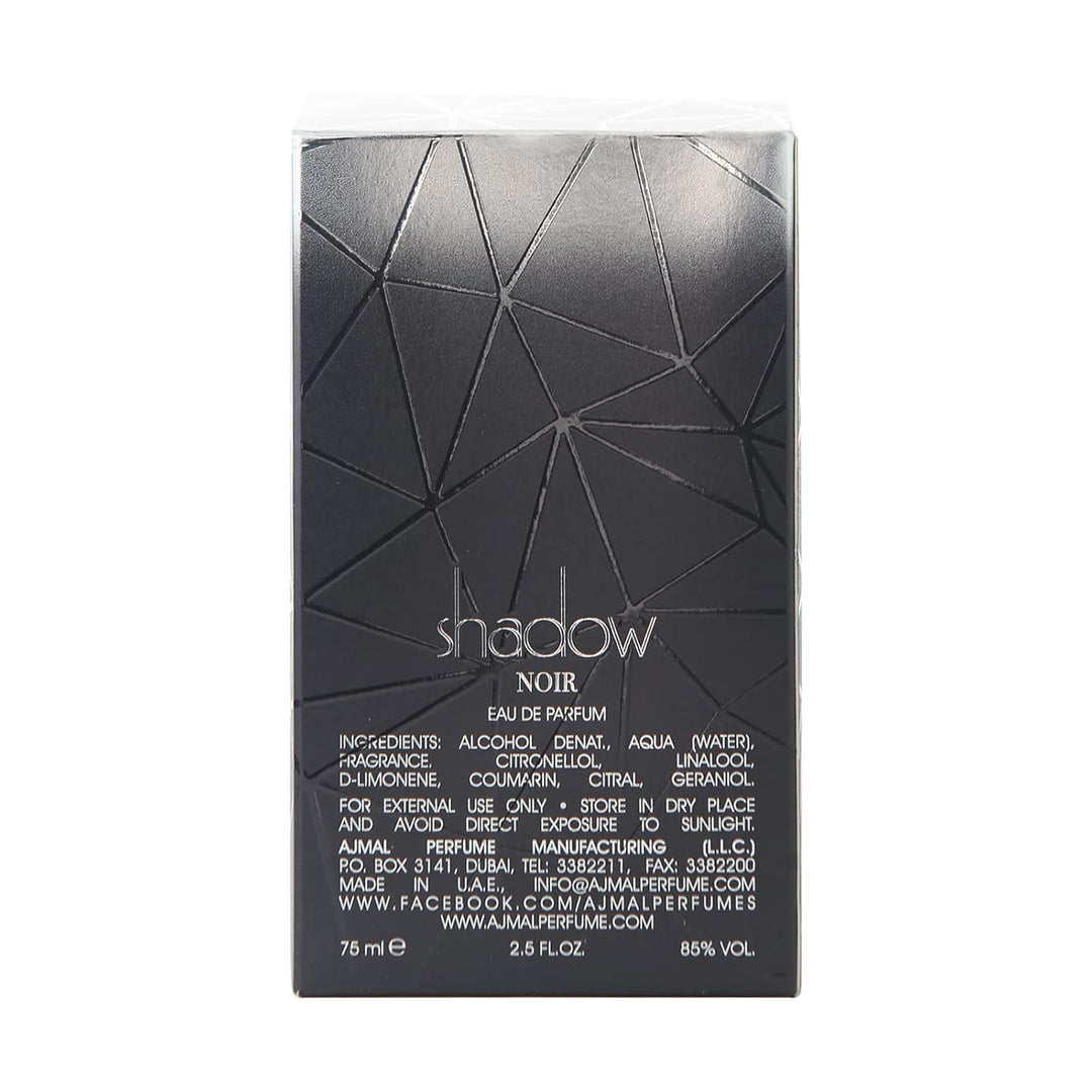 Ajmal Shadow Noir for Women 2.5 oz EDP Spray