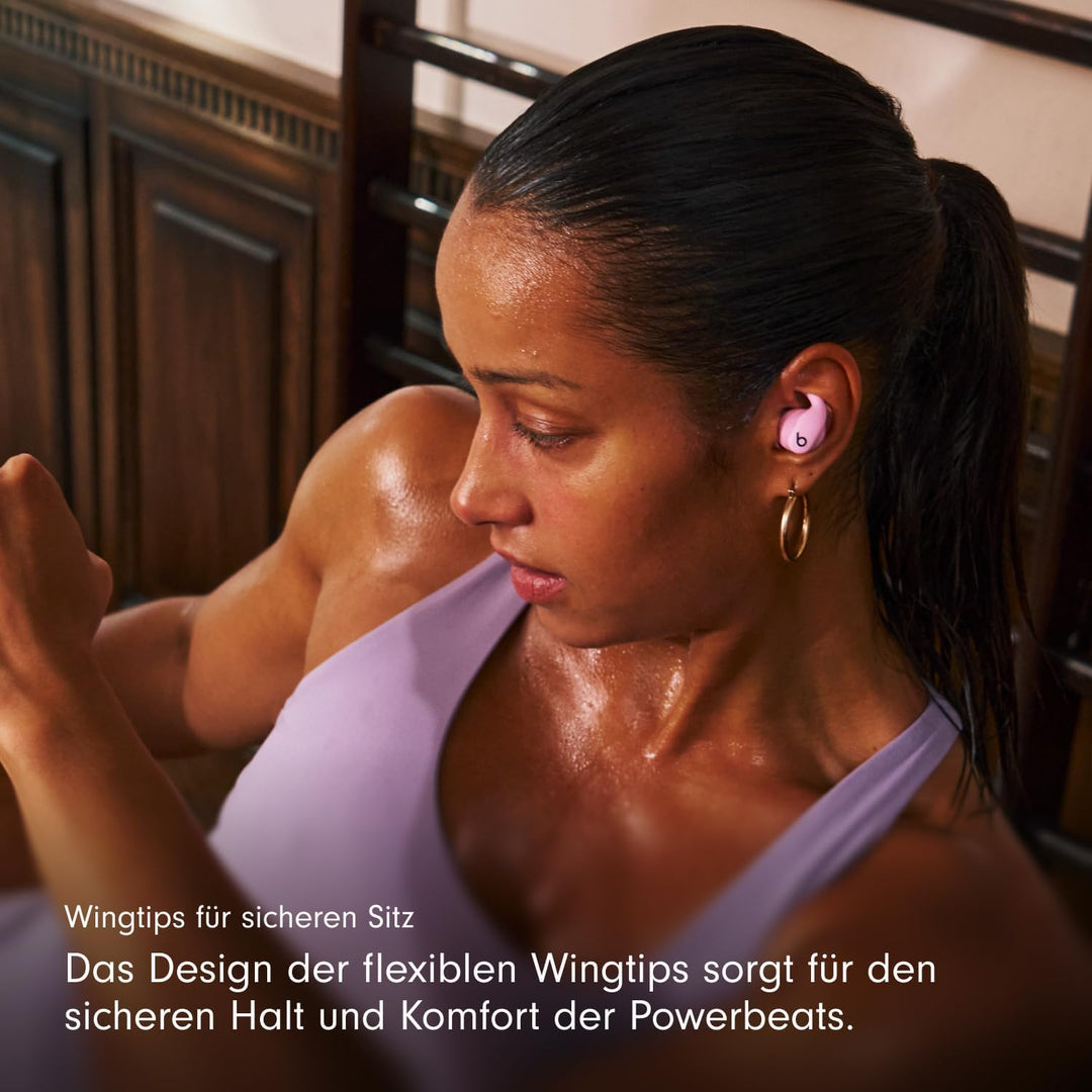 Beats Powerbeats Fit – Kabellose Workout In-Ear Kopfhörer mit Geräuschunterdrückung, IPX4, bis zu 30