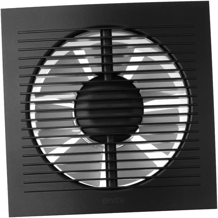 EUROPLAST Ø 125mm Wandventilator Lüfter Abluft Ventilator Küche WC Bad - mit Timer/Nachlauf - Kunsts