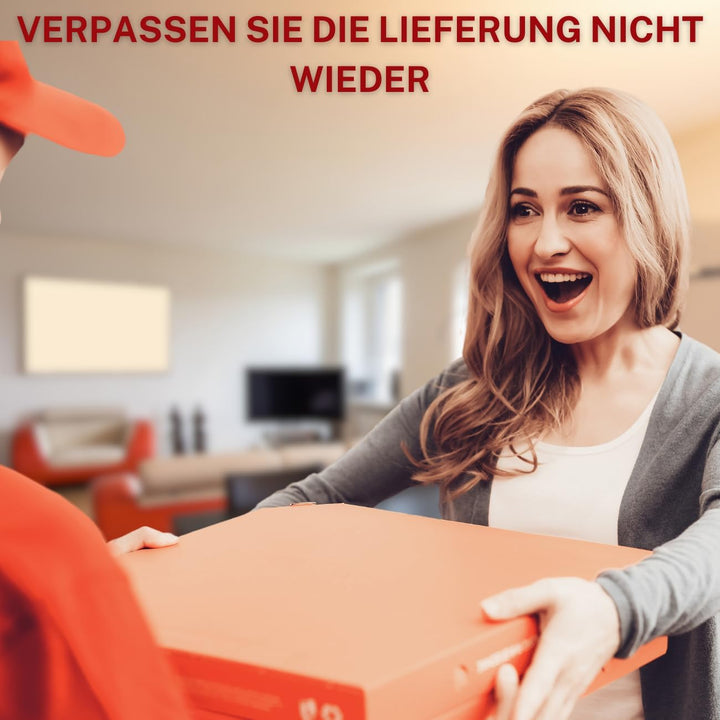 Funkklingel Set, batterielos, 1 Sender, 4 Empfänger | Keine Batterien erforderlich, 200 m Reichweite