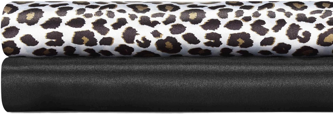 Betsey Johnson - King-Size-Bettlaken, luxuriöses Satin-Bettwäsche-Set, Glatte und seidige Heimdekora