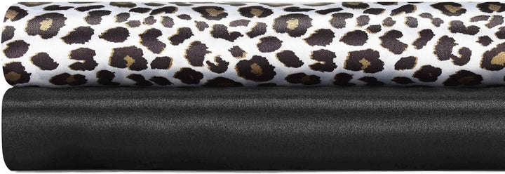 Betsey Johnson - King-Size-Bettlaken, luxuriöses Satin-Bettwäsche-Set, Glatte und seidige Heimdekora