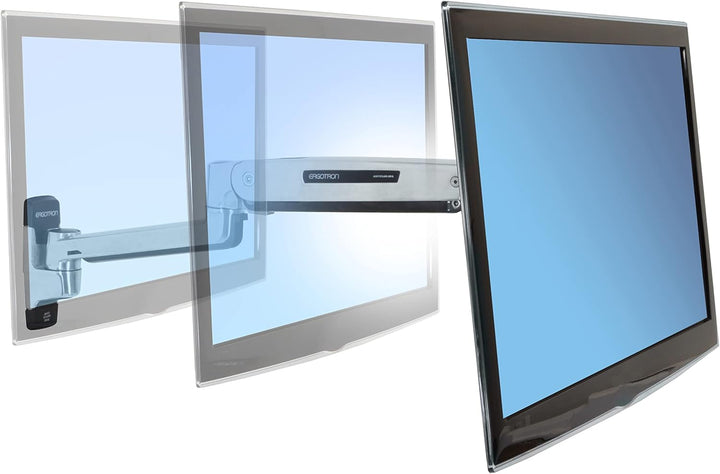 Ergotron LX Steh-Sitz-Wandmontage-LCD-Arm bis 11,3kg