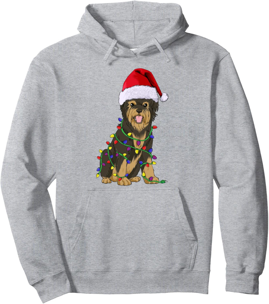 Yorkshire Terrier Weihnachten Hunde Hundehalter Pullover Hoodie