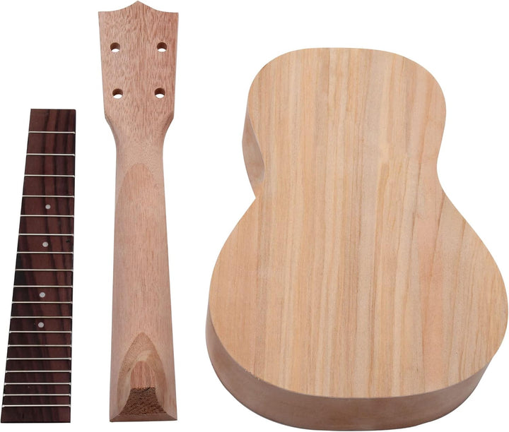 Classic Cantabile UC-240 Konzert Ukulele Bausatz (Do-it-Yourself, DIY, Lindenholz, Uke selbst bauen)