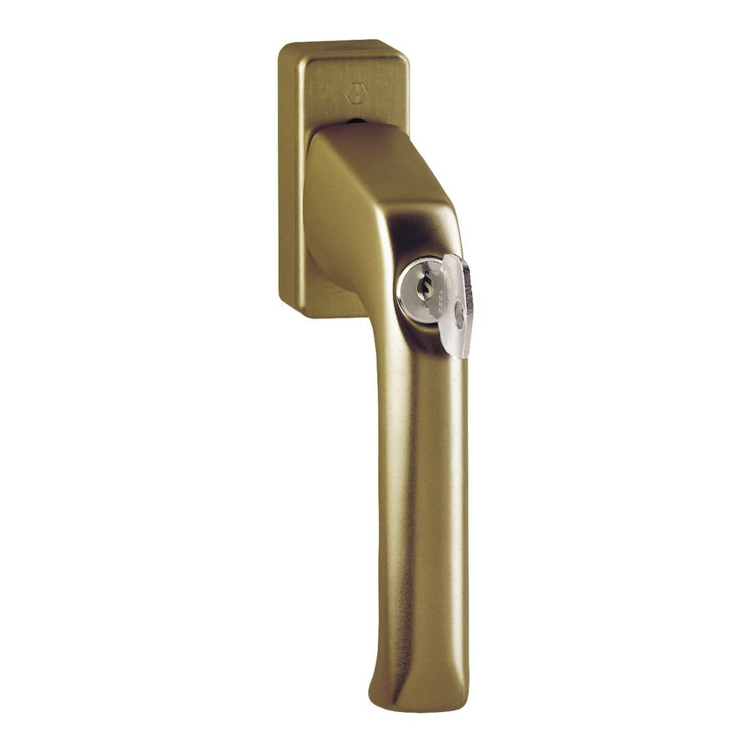 HOPPE Fenstergriff Dreh/Kipp abschliessbar 'London' Aluminium Bronze 013S/U34-8004582