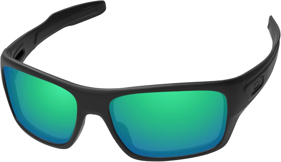 PapaViva Ersatzlinsen für Oakley Turbine OO9263 Blaugrün Pro+, Blaugrün Pro+