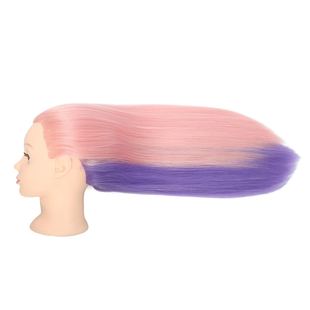 Mannequin-Kopf, 66 - 71 cm, Haarstyling, Training, Manikin, Kosmetologie, Puppenkopf, Kunstfaser, mi