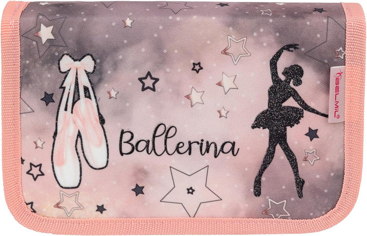 Belmil Classy Schulranzen Set 4 - teilig (403-13/AG/S) M Rose Ballet, M Rose Ballet