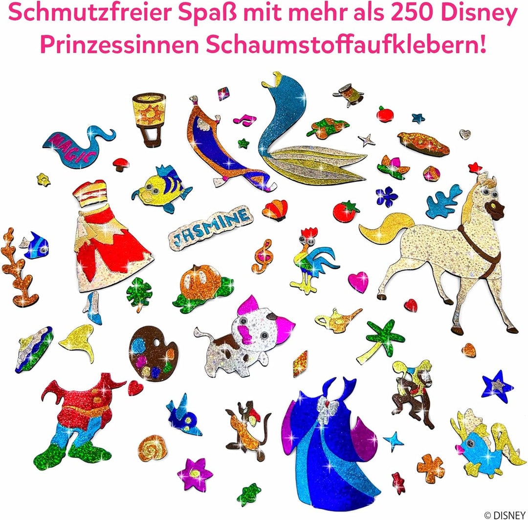 Skillmatics Kunst & Bastelaktivität- Folienspass Disney Prinzessin, Schmutzfreie Kunst für Kinder, B