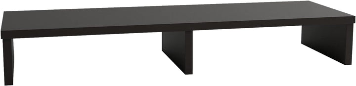 Henor TV-Ständer aus FSC® Holz, TV-Bildschirmerhöhung, 115 x 35 x 12 cm, Tragkraft 90 kg, Graphit 11
