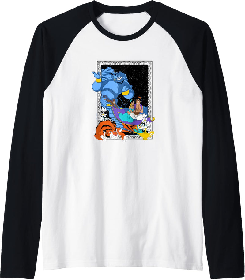 Disney Aladdin Group Shot Poster Raglan