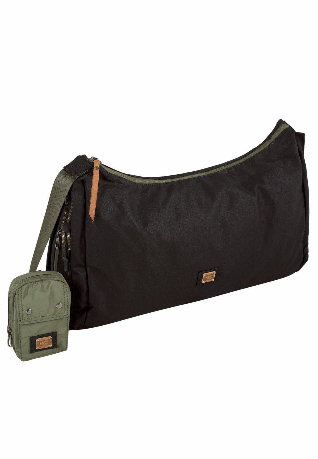camel active bags_Womenswear Laona Damen Schultertasche Schwarz, Schwarz