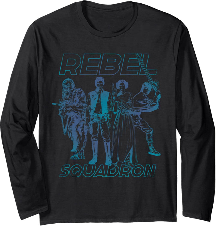 Star Wars Rebel Squadron Heroes Langarmshirt