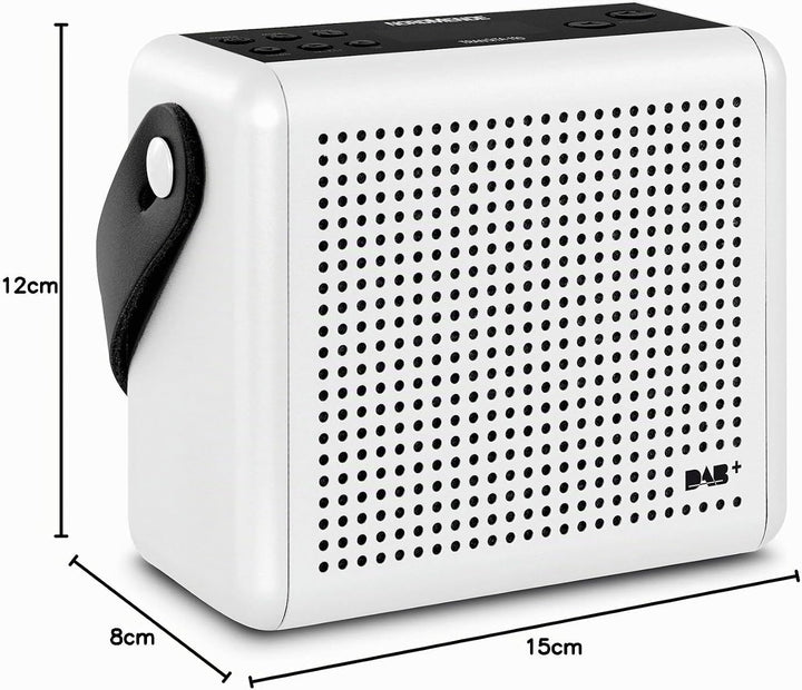 Nordmende Transita 110 – Tragbares DAB+ &amp; UKW Digitalradio – Portable Musikbox mit OLED-Display – Ou