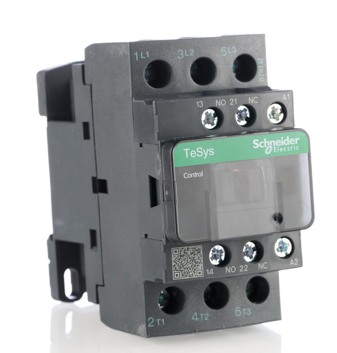 Schneider Electric - Leistungsschütz LC1D 3p, +1S+1Ö, 11 kW, 25 A, 400 V AC3, Spule 110 V AC, LC1D25