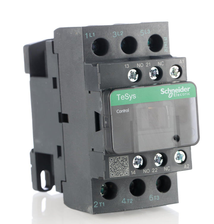 Schneider Electric - Leistungsschütz LC1D 3p, +1S+1Ö, 11 kW, 25 A, 400 V AC3, Spule 110 V AC, LC1D25
