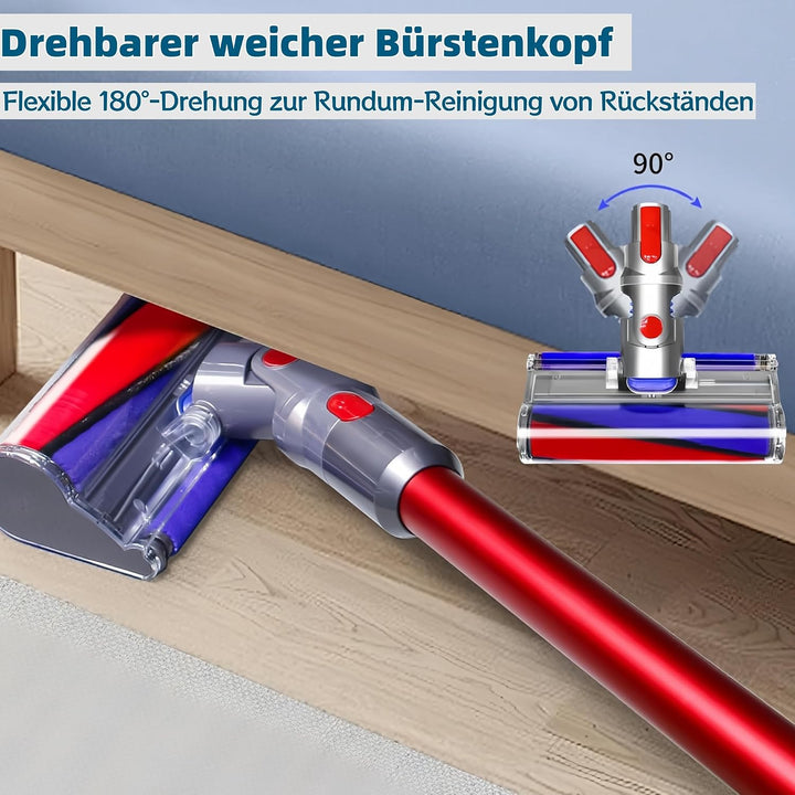 Softwalze Bodendüse für Dyson V15 V11 V10 V8 V7 SV10 SV11 SV12 SV14 SV22 Staubsauger, Elektrischer S