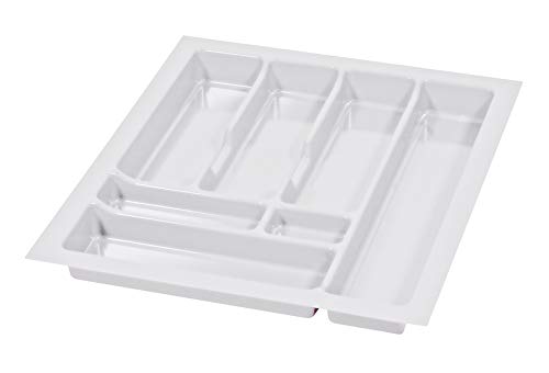 Alusfera Besteckkasten für Schubladen 50cm - Besteckeinsatz - Praktisch Schubladen Ordnungssystem -