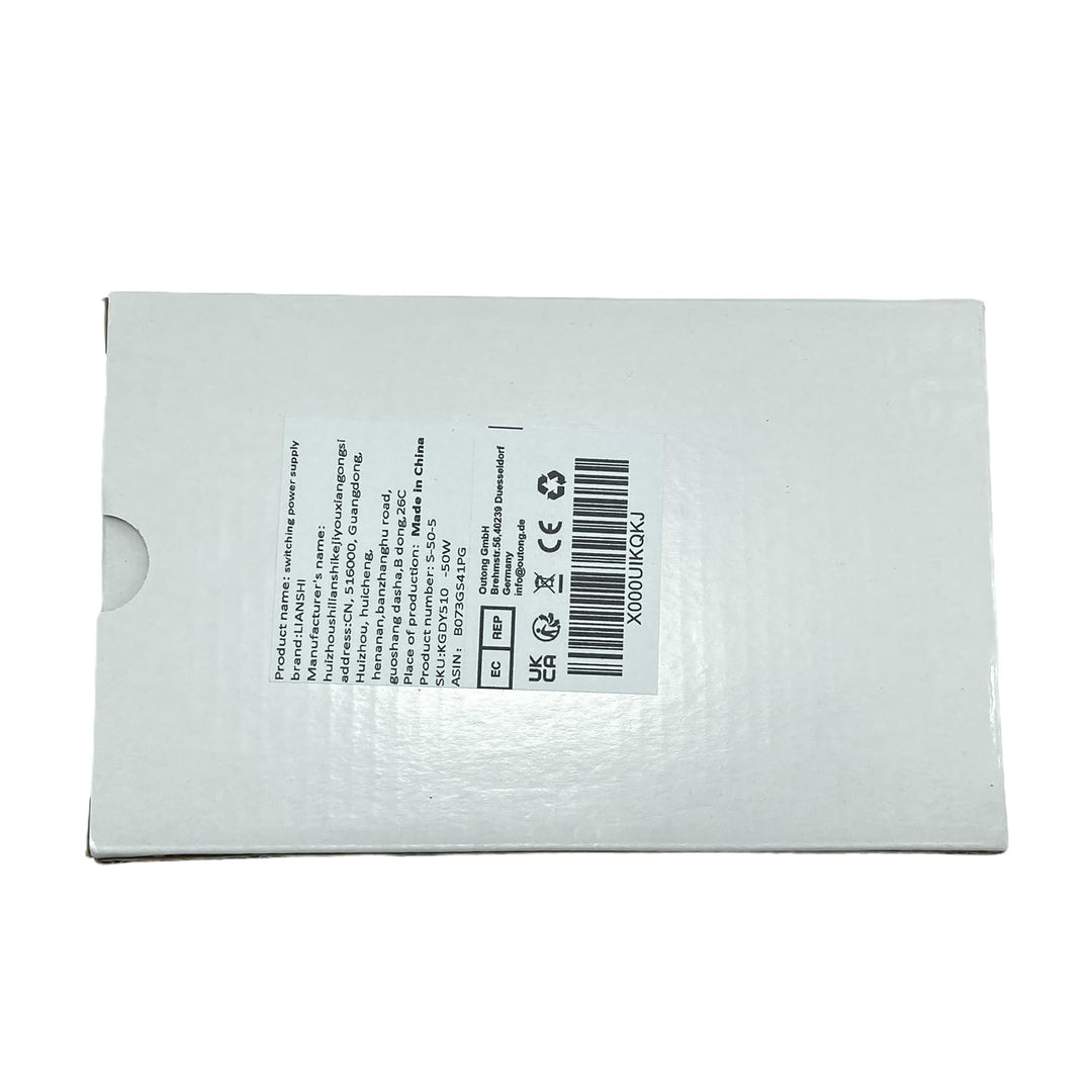 5V 10A 50w Universal Schaltnetzteil geregelter Transformator urzschluss und Überstromschutz AC220V