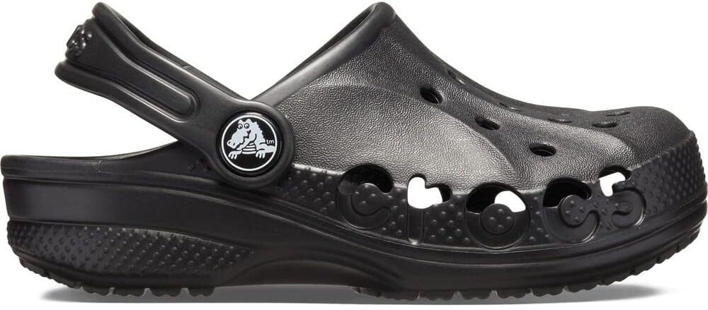 Crocs Unisex Kinder Baya Clog T, Schwarz