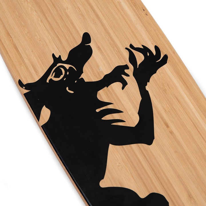 Apollo Longboard, Komplettboard mit High Speed ABEC Kugellagern, Drop Through, Freeride, Skaten, Cru