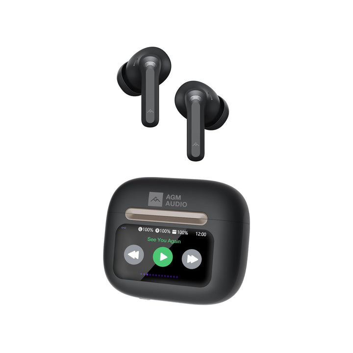AGM Buds 9 In-Ear Bluetooth Kopfhörer,Drahtlose Kopfhörer mit Individuellem Sound,6H+24H Akkulaufzei