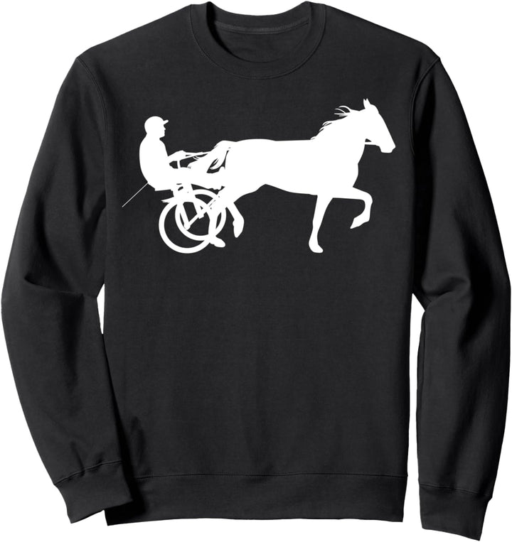 Trabrennsport Trabrennen Pferde Pferdesport Traber Fun Sport Sweatshirt