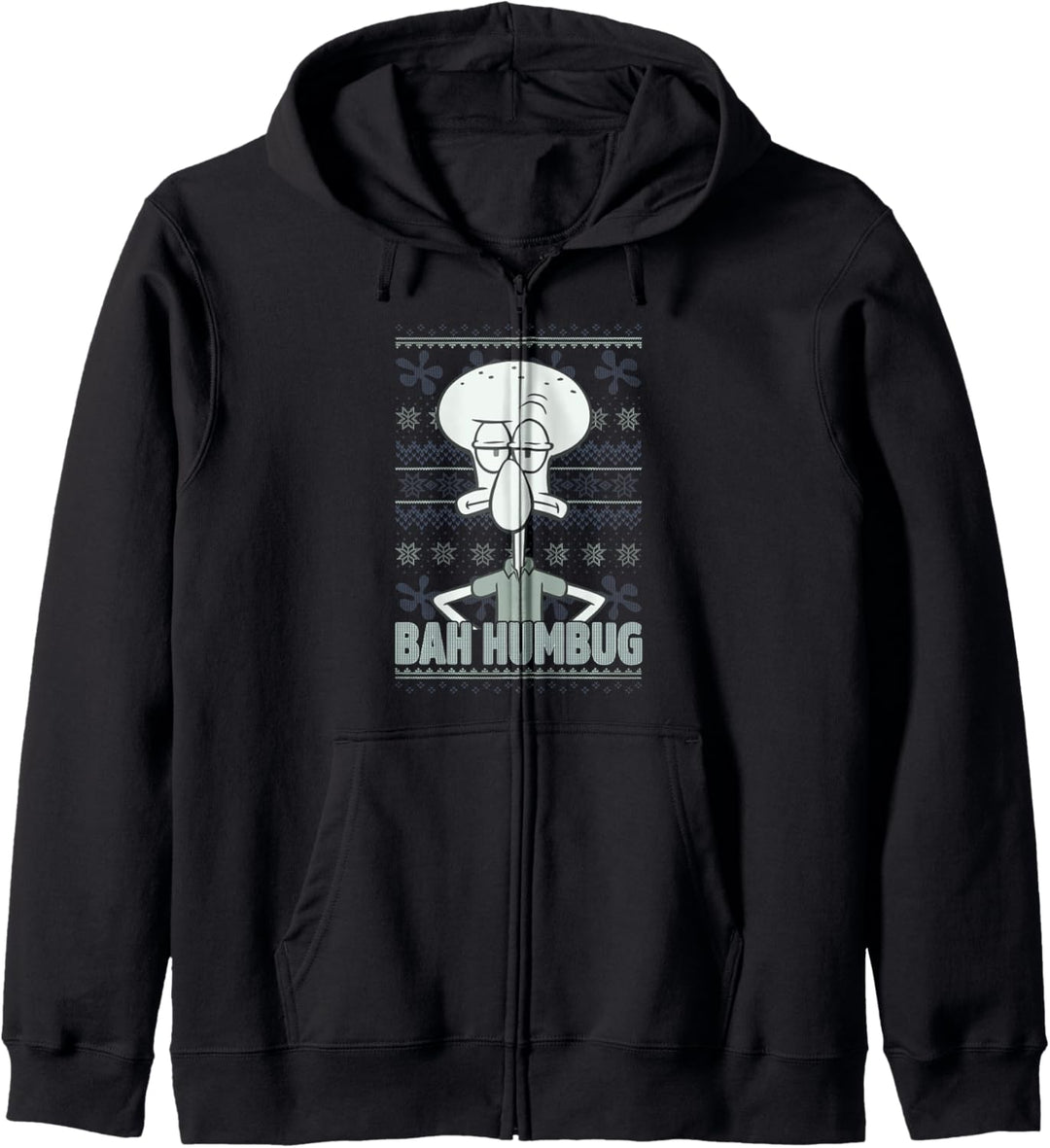 SpongeBob SquarePants Squidward Bah Humbug Christmas Kapuzenjacke