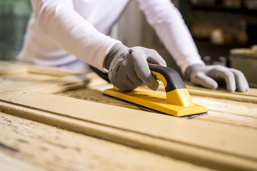 Mirka Abranet Netz-Schleifstreifen 80x230 mm Klett / Korn P120 / 50 Stk / zum Schleifen von Holz, Sp