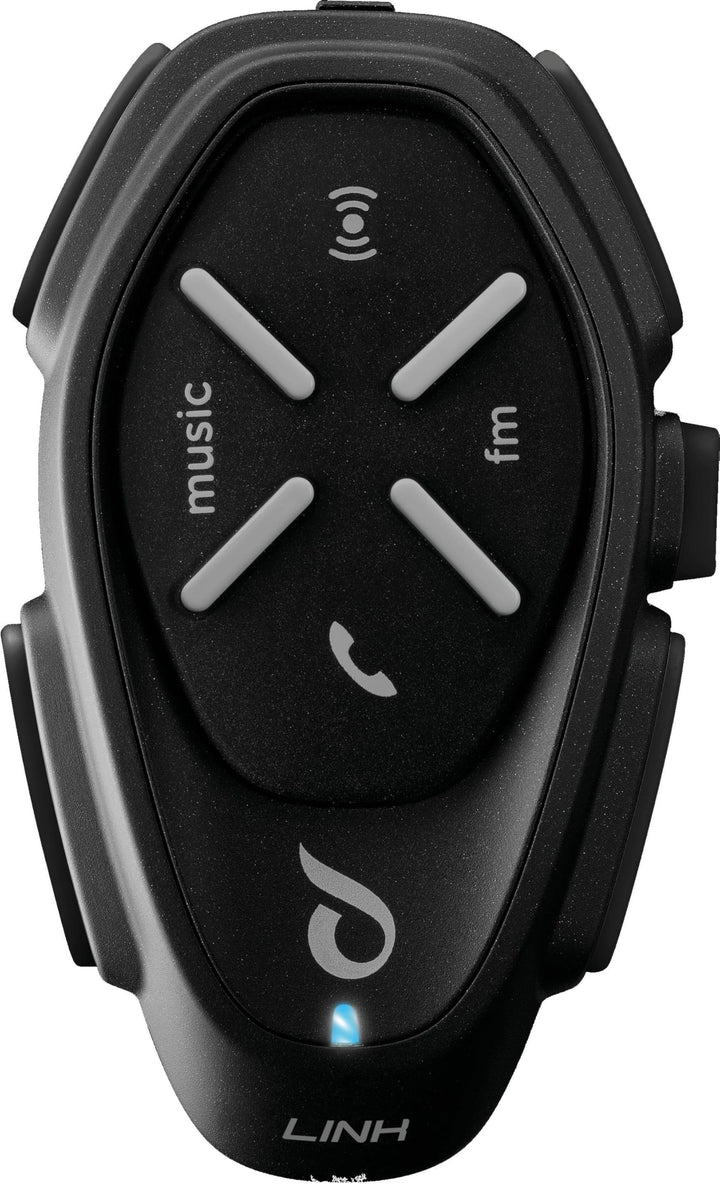 Interphone LINK | 2 Stück | Bluetooth-Kommunikationssystem für Motorräder - Bis zu 2 Reiters, 300Mt
