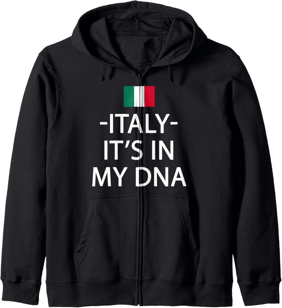 Italienische Flagge Italienische Abstammung, Komisch Italien Kapuzenjacke