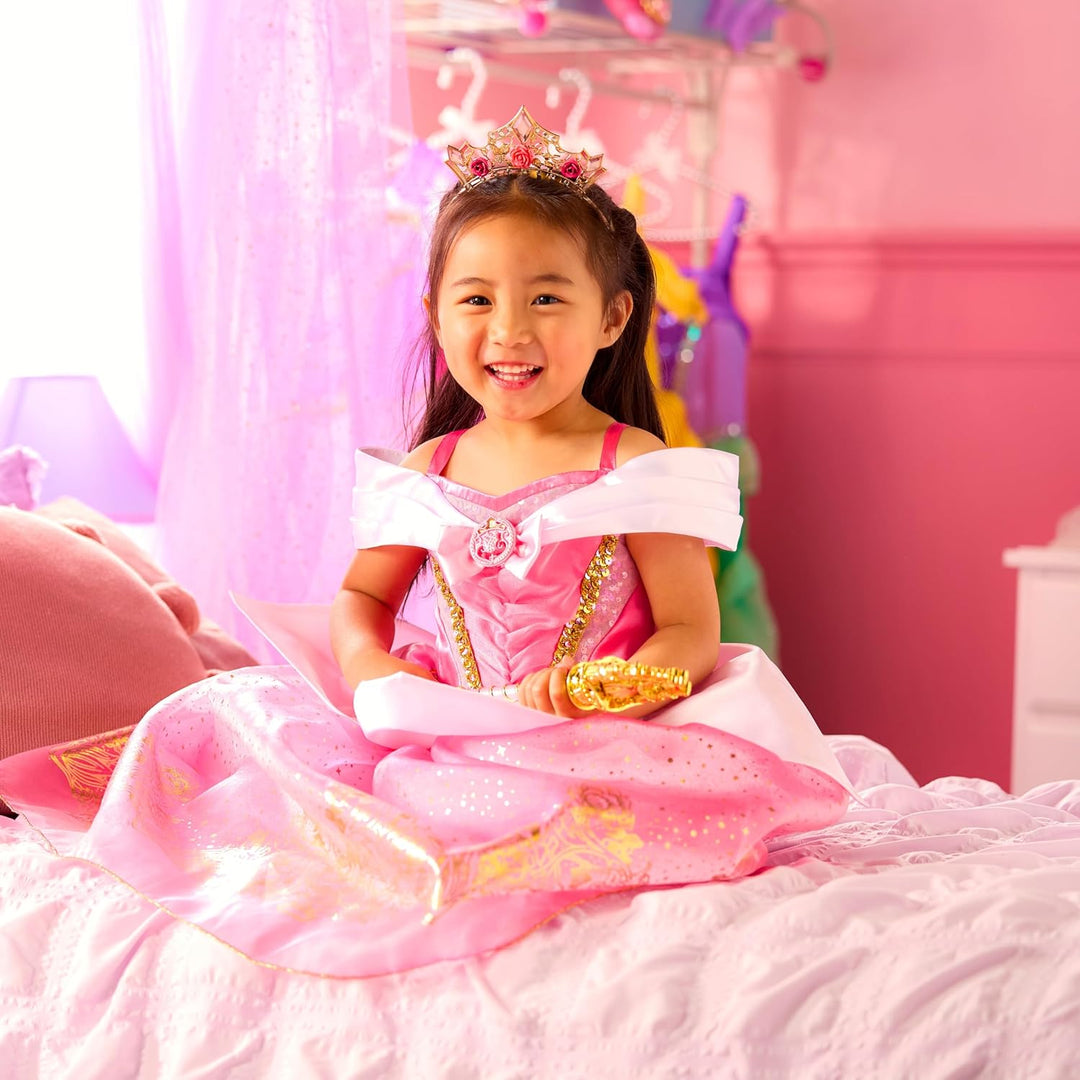 Disney Store Official - Dornröschen - Aurora - Kostüm für Kinder - Rosafarbenes Disney Prinzessinnen