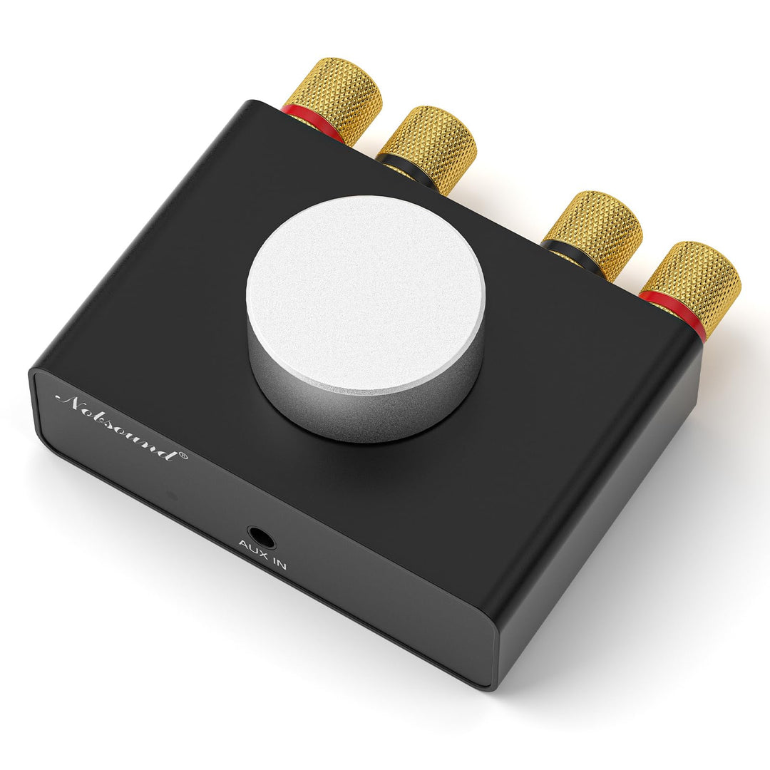 Nobsound Mini Bluetooth Stereo Verstärker: 50 W x 2 TPA3116 Endstufe, AUX- und Bluetooth-Eingänge, 2