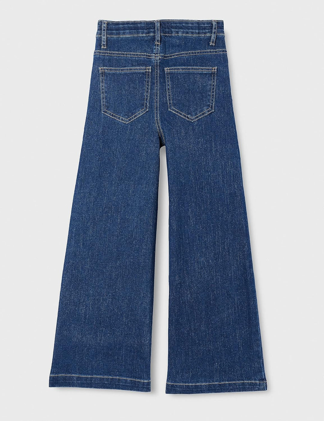 NAME IT Mädchen Nlftaulsine DNM Hw Extra Wide Pant Noos Jeanshose, Dark Blue Denim