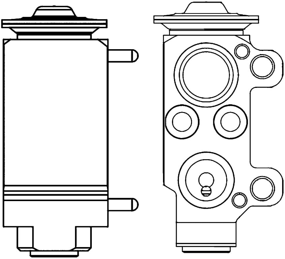 MAHLE AVE 56 000P Expansionsventil und Orifice Tube BEHR PREMIUM LINE