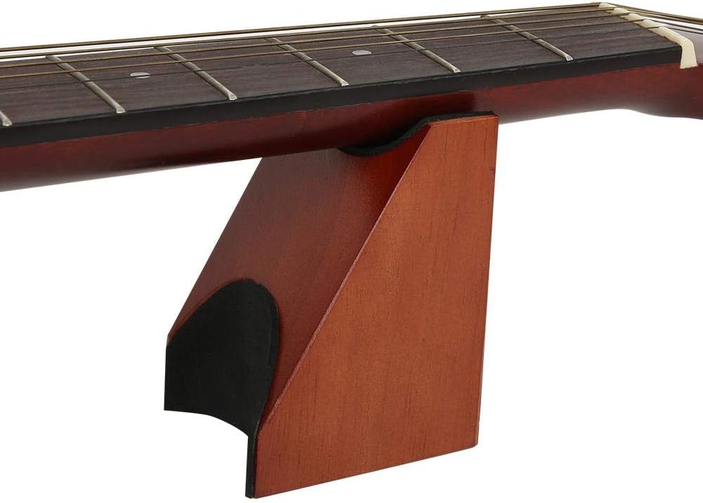 Hölzerne Gitarre Nackenstütze Kissen Gitarre Nackenstütze Unterstützung Instrument Nackenstütze Luth