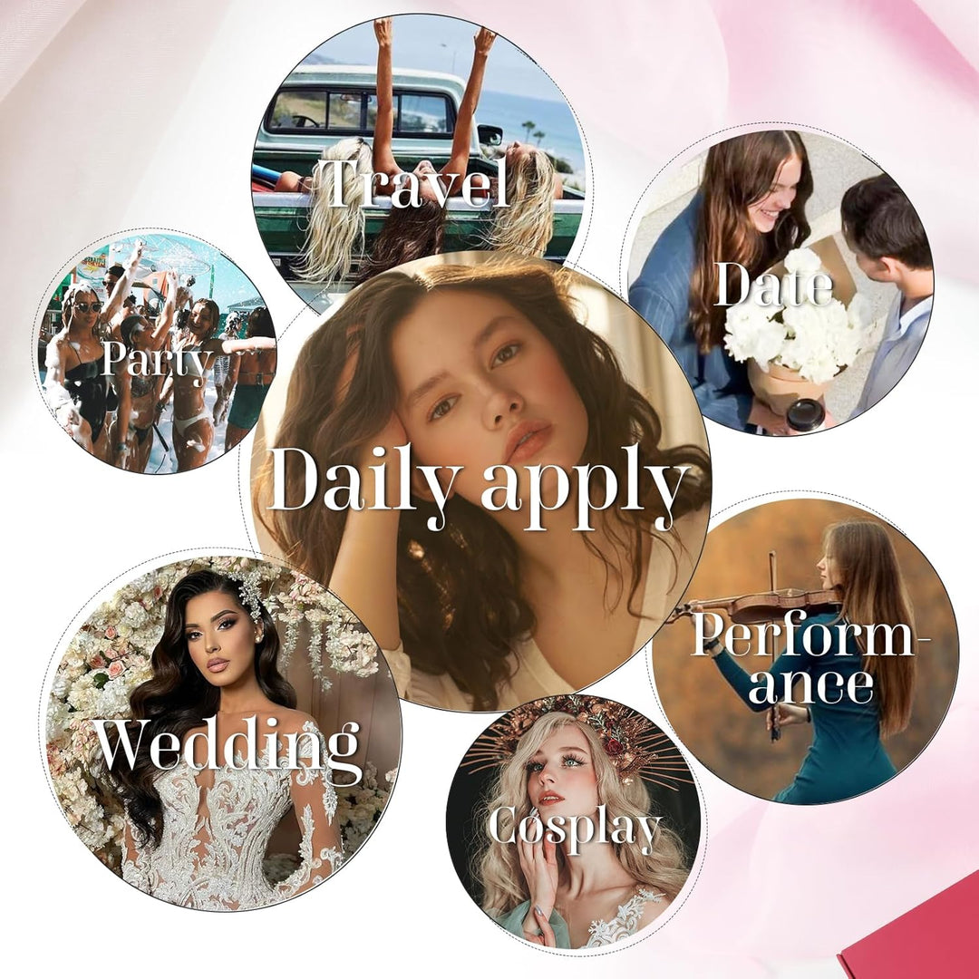 Moresoo U Tip Extensions Echthaar Bonding Ombre Braun Haarverlangerung Echthaar Remy Keratin Bonding