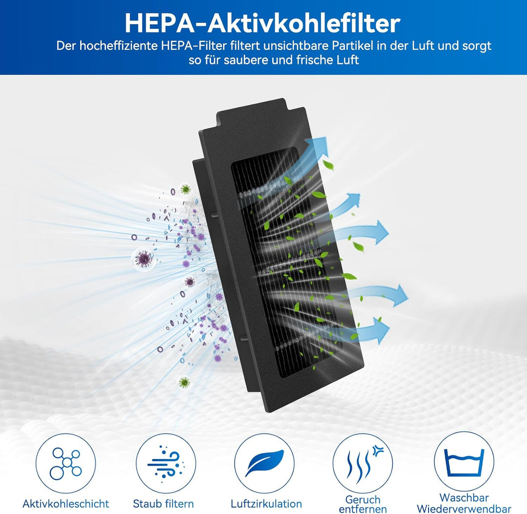 18 Stück Zubehör für ECOVACS DEEBOT T50 Pro Omni Gen2/T50 Pro Omni | T50 Omni/T50 Omni Gen2 Saugrobo