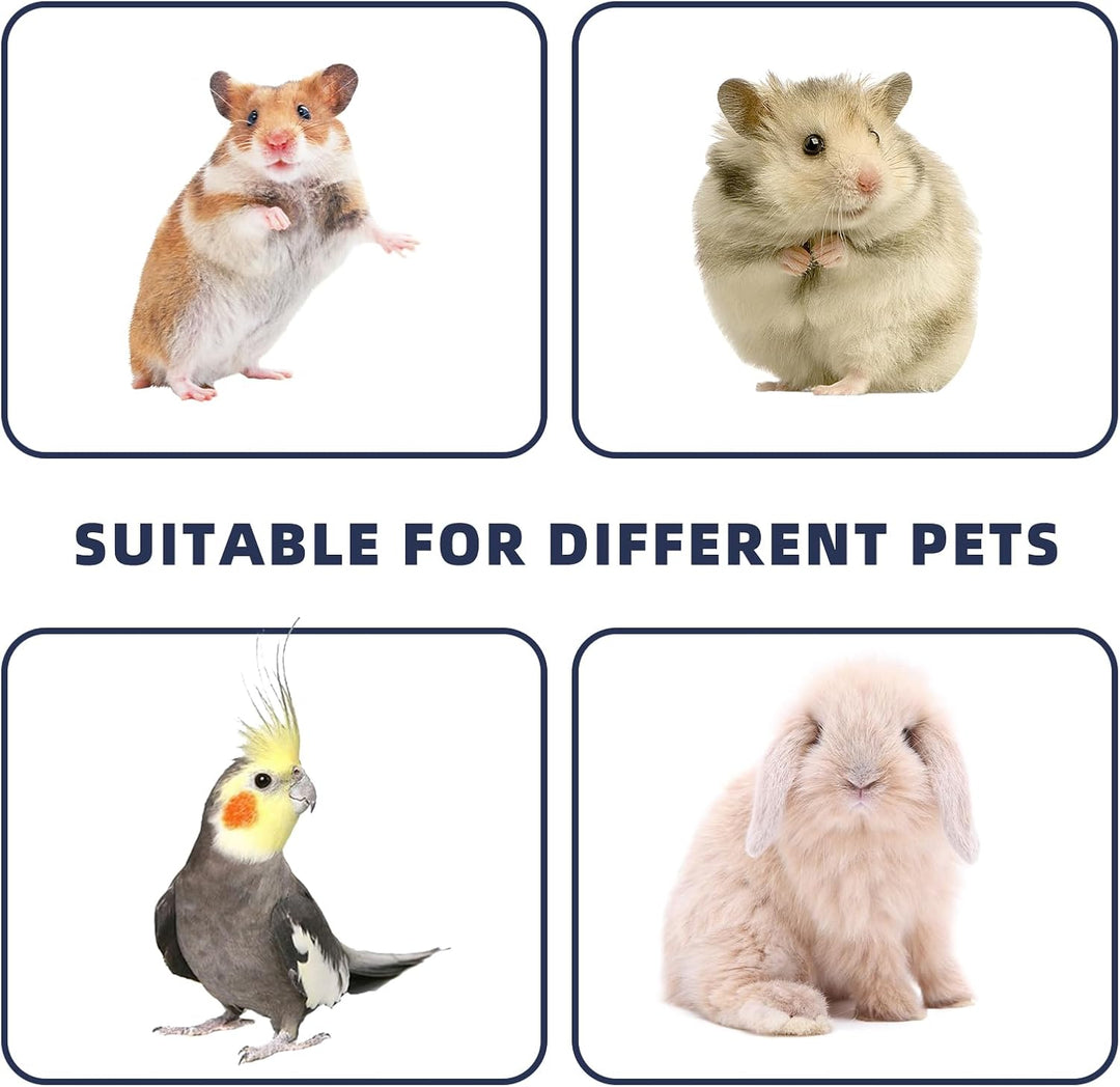 Transportbox Hamster, 30x25x25cm Transporttasche für Katze Hund, Kleintier Haustier-Tragetasche mit