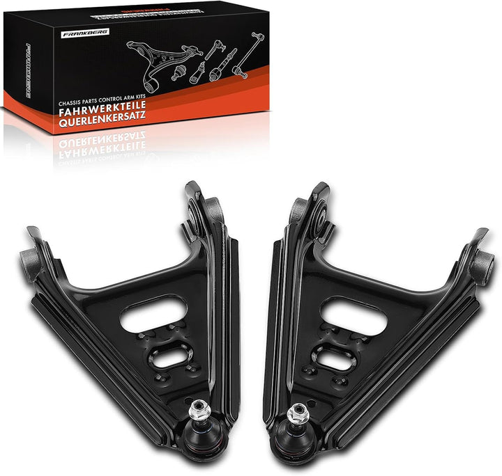 Frankberg 2x Querlenker Radaufhängung Vorne Links Rechts Kompatibel mit Fortwo Cabrio 451 0.8L-1.0L