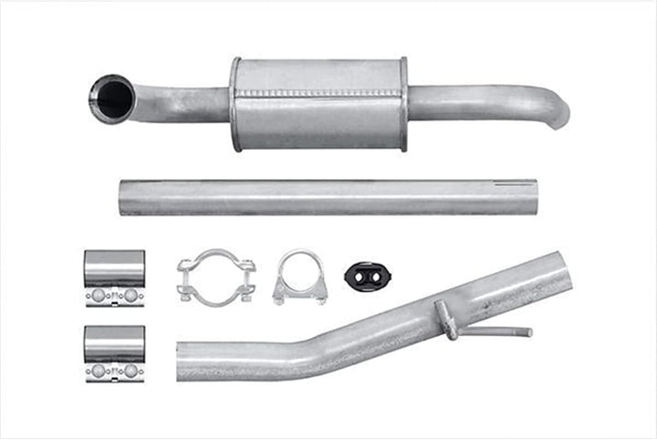 HELLA 8LC 366 025-831 Mittelschalldämpfer - Easy2Fit® Kit - mitte - dreiteilig - Set mit Anbauteilen