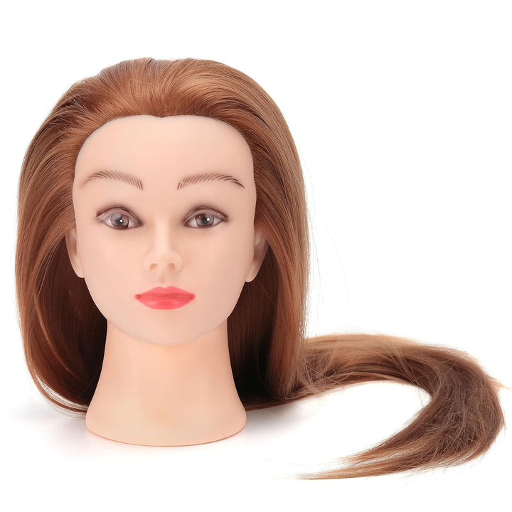 Haar Training Kopf Schaufensterpuppe Kopf Synthetische Faser Schaufensterpuppe Kopf Friseur Training