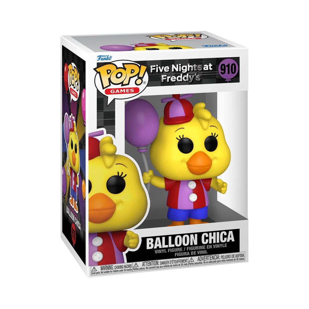 Funko Pop! Games: Five Nights at Freddy's (FNAF) SB - Balloon Chica The Chicken - Vinyl-Sammelfigur
