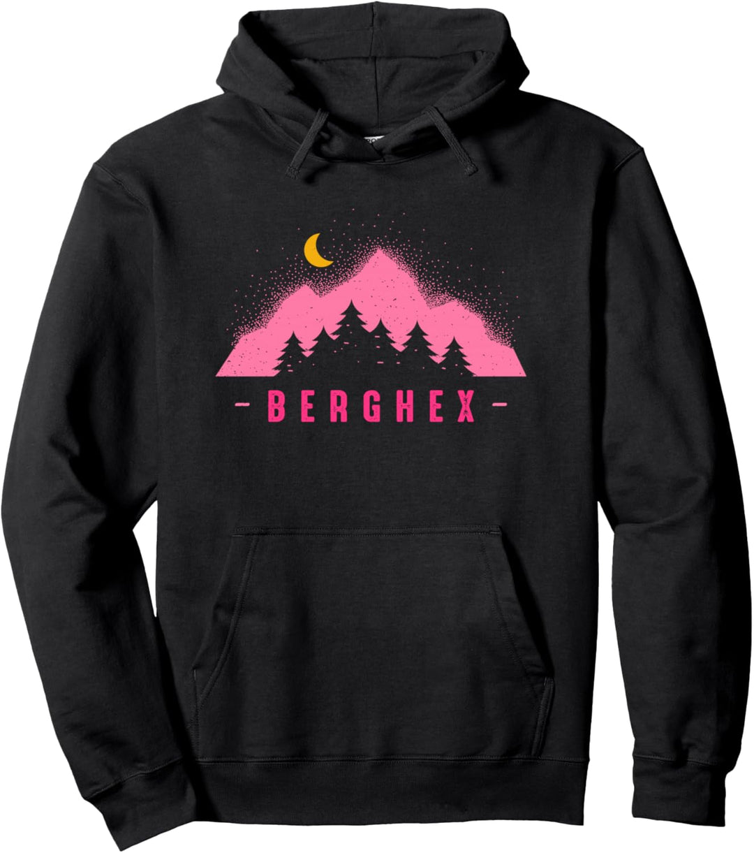 BERGHEX - Wandern & Klettern: In den Bergen zuhause Pullover Hoodie
